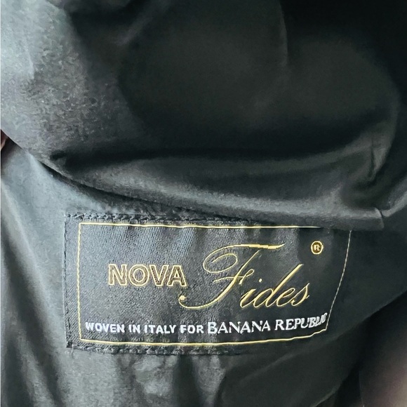 Banana Republic Nova Fides Italy Blazer Single Button Wool size 12 - Picture 6 of 8